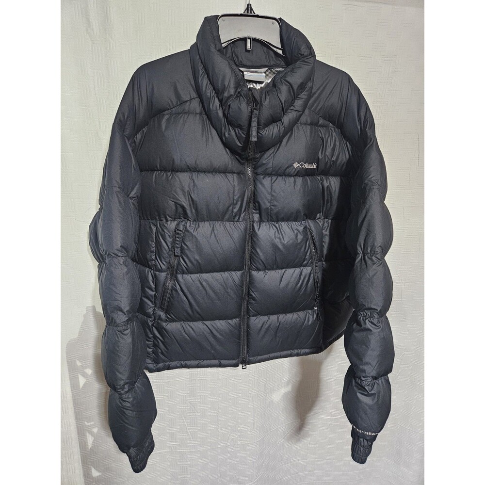 Sz XL - Columbia Pike Lake II Insulated Womens Cropped Puffer Jacket WL5502 NEW